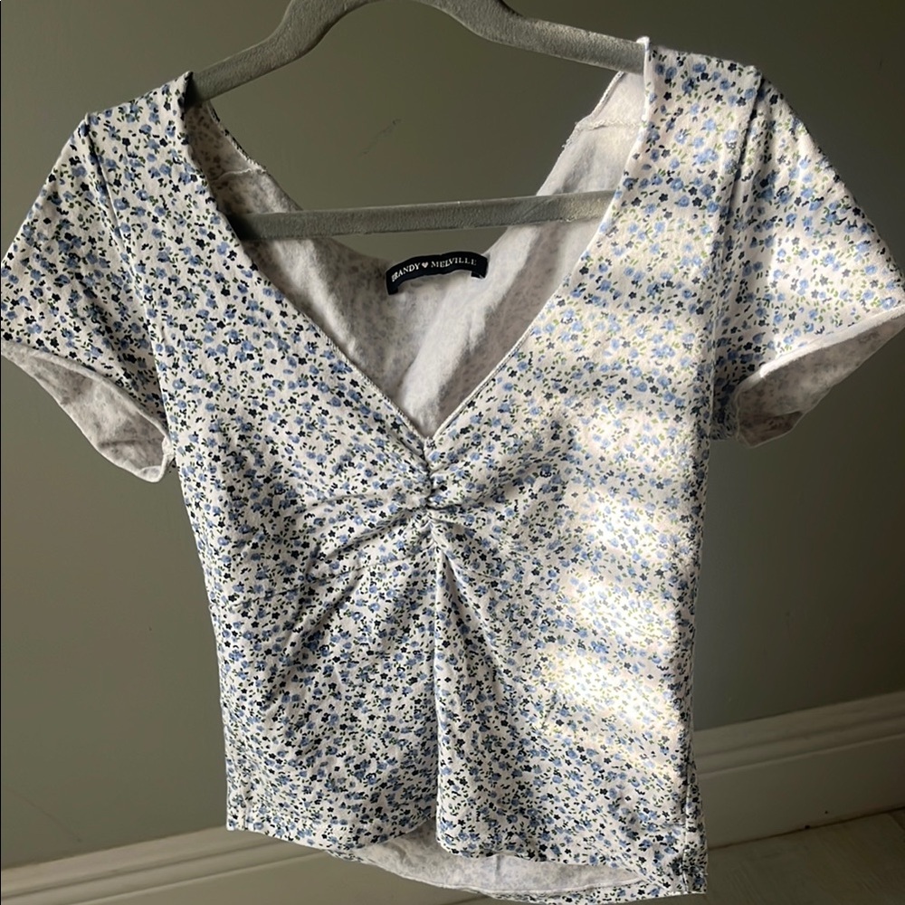 Ardene Women's Blue Floral Top